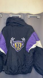 Rare Vintage 90s Starter NFL Baltimore Ravens Original Shield Logo Jacket L