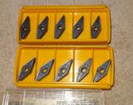 10  VNGG 332 LF KC7310 KENNAMETAL CARBIDE INSERTS. VNNG 16 04 08 LF   LOC12