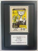2025 Scottish League Cup Final Football A4 Photo Display Programme St Mirren