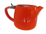 530ml ForLife Stump Teapot with Stainless Steel Infuser - Bright Orange