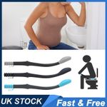 15'' Long Handled Bottom Toilet Self Wipe Aid Wiper Easy Tissue Long Reach UK