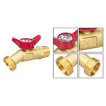 Brass Water Faucet with G1/2 Male Thread for Wall Mounted Spigot Setup