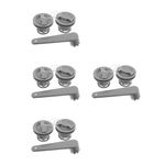 4Sets Tpu Kayak Air Valve Adapter for Inflatable Boat Quick Inflation