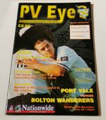 ROBBIE WILLIAMS Match Programme COVER ! PORT VALE Rare 1999 Football Take That