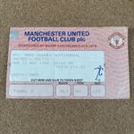 1994 Manchester United V Celtic Hughes Testimonial Ticket