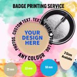 CUSTOM BADGES STAG PERSONALISED BAND HEN PARTY, BIRTHDAY, COMPANY LOGO BULK FLAG