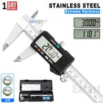 6” 150MM LCD VERNIER DIGITAL CALIPER STAINLESS STEEL MICROMETER ELECTRONIC TOOL