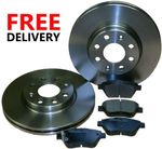 For Nissan Qashqai J10 Front Brake Discs and Pads Set 2007-2013 1.6 1.5 DCi 2.0