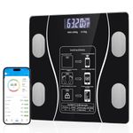 New Bathroom Scales for Body Weight 180KG Digital Smart Bluetooth Weighing Scale