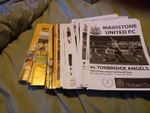 Maidstone United Programmes Job Lot X 39