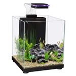 Aqua One Betta Sanctuary | Aquarium Fish Tank Setup 10L | LED Lighting | Black
