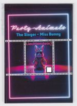Liechtenstein Party Animals Bunny Miss Bunny TURQUOISE 2200 Pieces MNH**