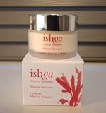 ~ NEW ~ ISHGA ORGANIC SEAWEED HYDRA + MARINE CREAM 30ml, BOXED **RRP £88**