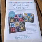 Jewel Stars Qayg quilt pattern from Sewmotion