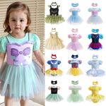 Toddler Baby Girl Elsa Anna Ariel Belle Birthday Party Princess Dress Gown Skirt
