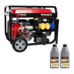6.87 kVA Portable Petrol Generator with Electric Start + Oil
