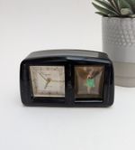 Rare Working 1950s Goldbuhl Musical Ballerina Alarm Clock Germany Wind Up Music