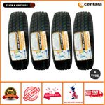 4 x 165R13C CENTARA  MILEMAX 94/93N 8PR Commercial Trailer Tyre - 165 80 13 C