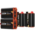 2000W - 6000W Peak Pure Sine Wave Power Inverter 12V to 240V Converter Boat RV