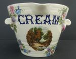 Large Antique Cream Pail