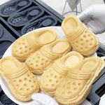Waffle Machine Nonstick Electric Stuffed Waffle Maker Pancake Croc Shoes Shape