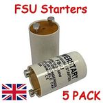 5 x 4-65w Fluorescent Tube/Light Starter Switch FS-U 4 watt - 65 watt FSU