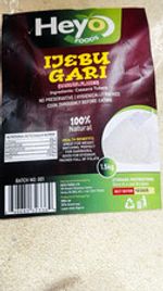 Heyo Foods Ijebu Gari Cassava Flakes 1.5kg 100% Natural No Preservatives