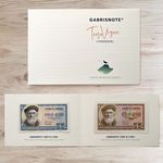 Gabris Fantasy Banknote Norway 5 Fem Ore 2024 Terje Vigen FOLDER Set x2 sign