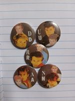 Duran Duran Vintage Button Badges Collectible Full Set 1980s