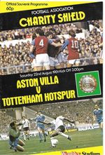 ASTON VILLA v TOTTENHAM HOTSPUR  22nd AUGUST 1981. (FREE POST IN UK)