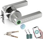Smart Door Lock - 5 in 1 Fingerprint Door Lock,Zinc Alloy, with APP