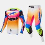 2026 Alpinestars Techstar Melt Blue MX Motocross Jersey Pants Gear Set Kit