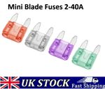 Mini Blade Fuse 2A 3A 4A 5A 7.5A 10A 15A 20A 25A 30A Auto Car Fuses ATM Bike