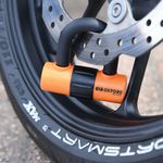 Oxford Motorcycle Security HD Max Brake Disc Lock Orange Sold Secure