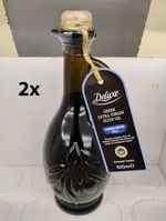Greek Extra Virgin Olive Oil Premium High Phenolic Certified Olive Oil 2x500ml