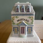 Vintage Brooks and Bentley Spice Village House MUSTARD Spice Jar 1991 BNIB