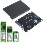 M.2 NGFF SSD to 2.5" SATA 3 Adapter Card Hard Disk Case Enclosure Converter