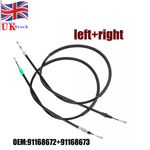 REAR HANDBRAKE CABLE SET R+L FOR NISSAN PRIMASTAR RENAULT TRAFIC VAUXHALL VIVARO