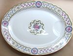 HAVILAND LIMOGES LOUVECIENNES PATTERN 16" OVAL MEAT PLATTER (12285)