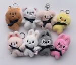 UK Stray Kids Magic School Plush Doll Keychain SKZOO Chan Fanmeeting Toy Pendant