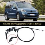 Bonnet Release Cable + Latch For 2008-19 Peugeot Partner Citroen Berlingo 7937Q8