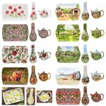 Leonardo Trays Spoon Rests and Teabag Tidy astd Patterns 