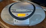 Sony CFD-S35CP Stereo Boombox - CD Player/Radio/Cassette-Corder/MP3 Player