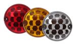 DBG 95mm LED Signal Lights 12V/24V Econoseal Stop Tail Indicator Reverse Fog