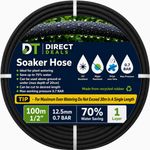 Porous Pipe, Soaker Leaky Irrigation Hose, Connectors, Programmable Water Timers