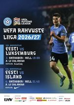 ESTONIA v LUXEMBOURG & ICELAND 3 & 6 October 2026 Nations League OFFICIAL 44 pg