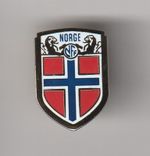 Norway "NFF" - lapel badge butterfly  fitting