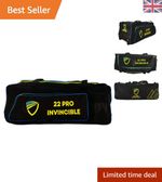 Lightweight 2020 ND Iconic Wheeled Cricket Holdall – 86cm with Stash Pocket