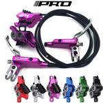 IIIPRO MTB Bike 4-Pistons Hydraulic Disc Brake Set Front/Rear 800/1550mm