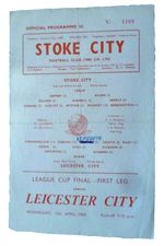 1964 League Cup Final  Stoke City v Leicester City 1st Leg 15th April